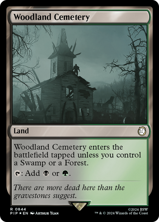 Woodland Cemetery (0844) - Surge Foil