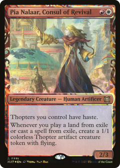 Pia Nalaar, Consul of Revival (0221) (Showcase) - Halo Foil