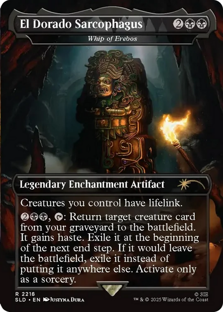 El Dorado Sarcophagus [Whip of Erebos] (2218) (Borderless) sld