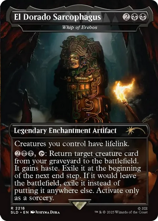 El Dorado Sarcophagus [Whip of Erebos] (2218) (Borderless) sld