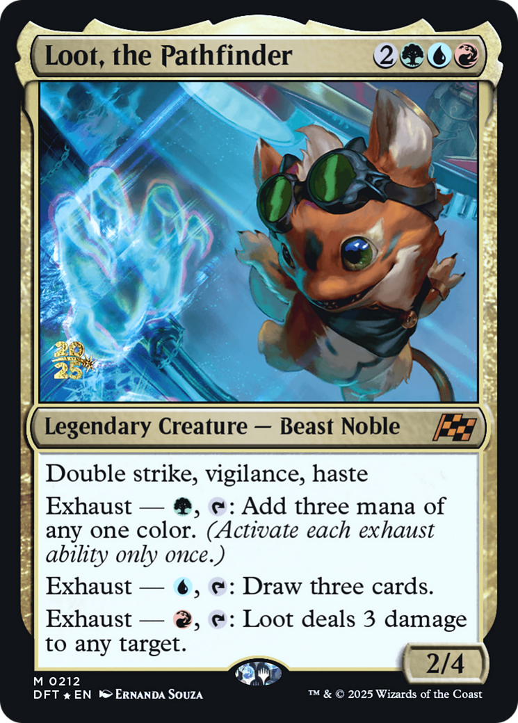 Loot, the Pathfinder (0212) (Prerelease) - Foil
