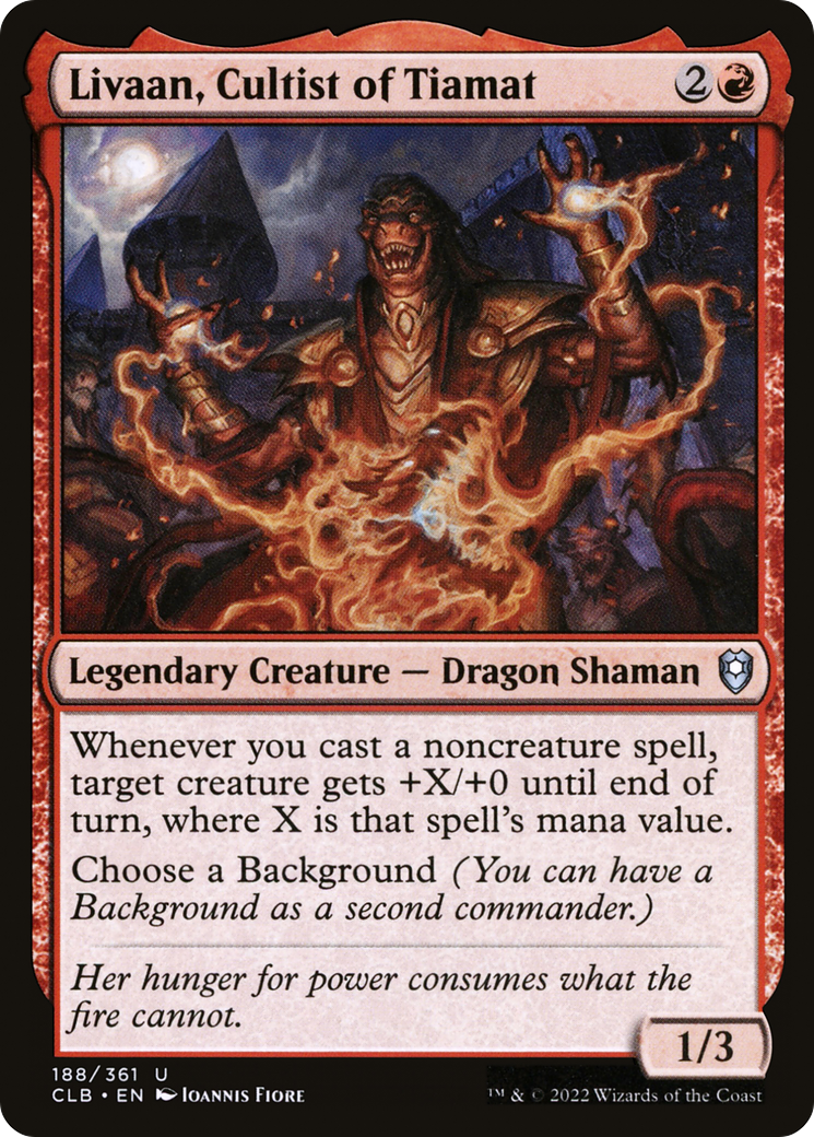 Livaan, Cultist of Tiamat - Foil