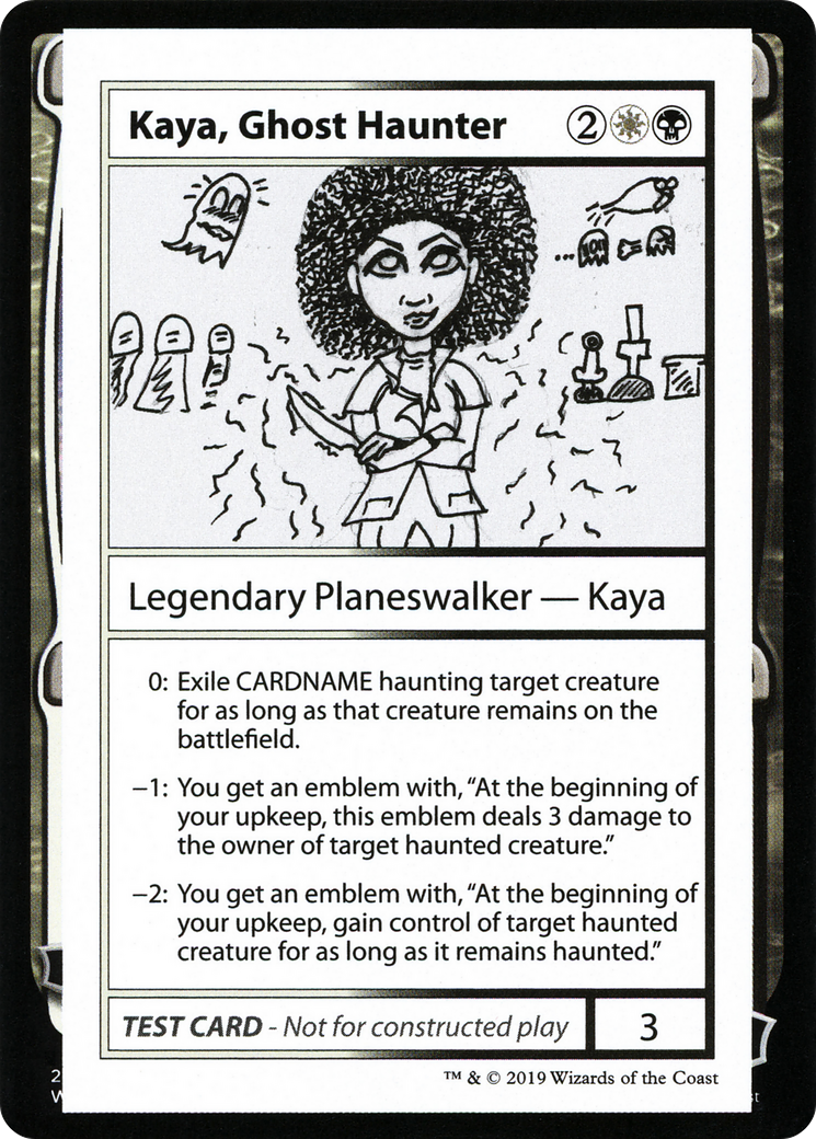 Kaya, Ghost Haunter (No PW Symbol)