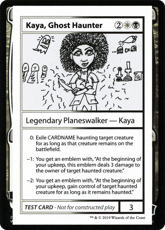 Kaya, Ghost Haunter (No PW Symbol)
