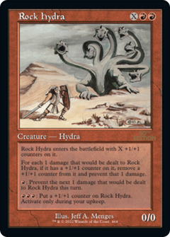 Rock Hydra (Retro Frame)
