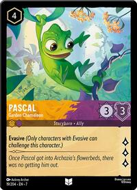 Pascal, Garden Chameleon (0019) - Cold Foil