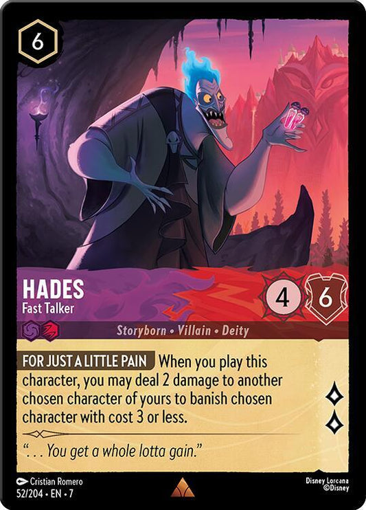 Hades, Fast Talker (0052) - Cold Foil