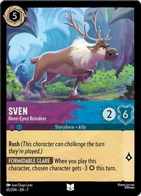 Sven, Keen-Eyed Reindeer (0065) - Cold Foil