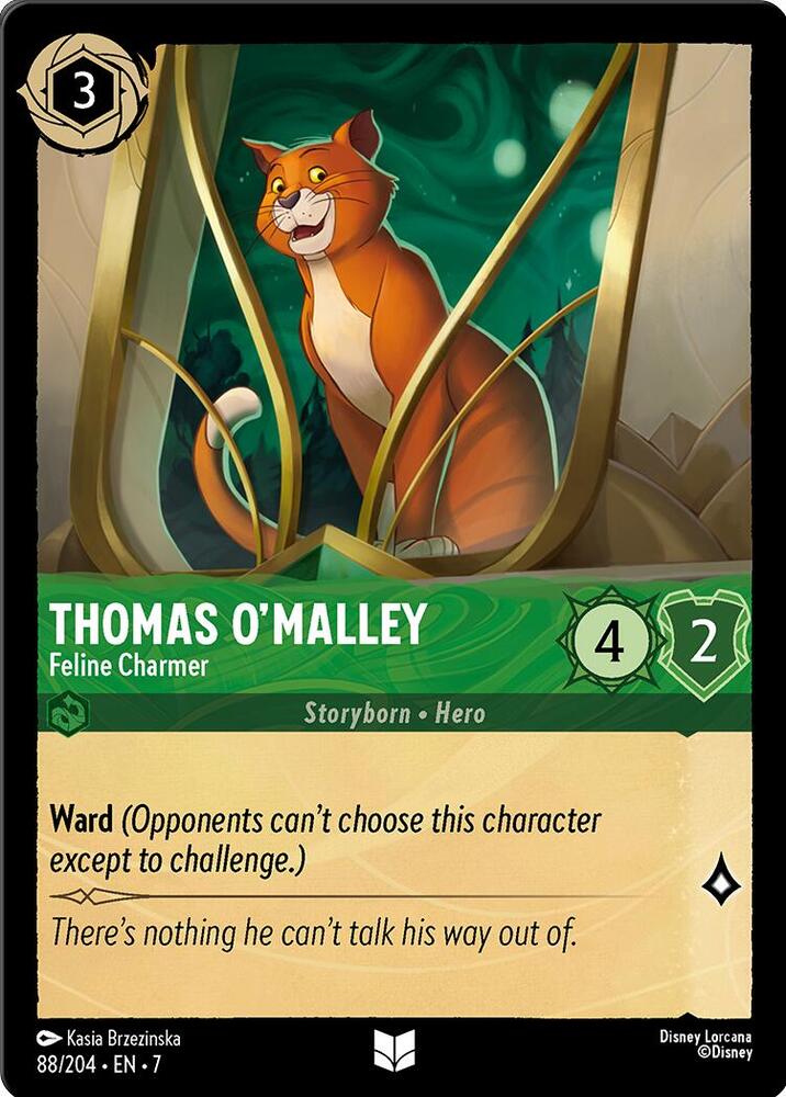 Thomas O'Malley, Feline Charmer (0088) - Cold Foil