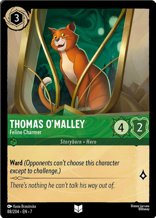 Thomas O'Malley, Feline Charmer (0088) - Cold Foil