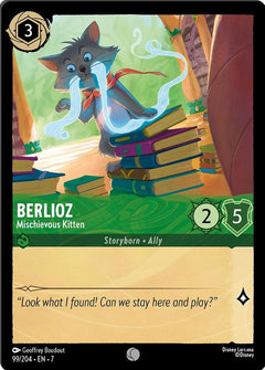 Berlioz, Mischievous Kitten (0099) - Cold Foil