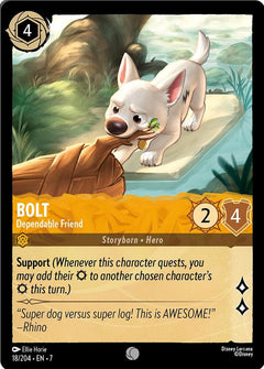 Bolt, Dependable Friend (0018) - Cold Foil