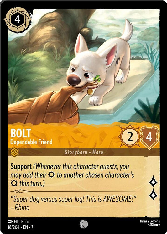 Bolt, Dependable Friend (0018) - Cold Foil