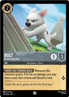 Bolt, Headstrong Dog (0184) - Cold Foil