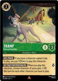 Tramp, Enterprising Dog (0110) - Cold Foil