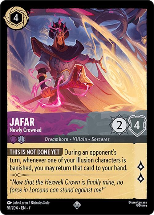 Jafar, Newly Crowned (0051) - Cold Foil