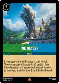 Ink Geyser (0119) - Cold Foil