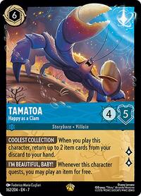 Tamatoa, Happy as a Clam (0162) - Cold Foil