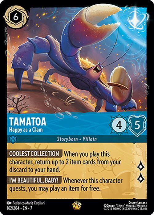 Tamatoa, Happy as a Clam (0162)