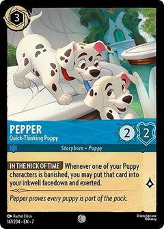 Pepper, Quick-Thinking Puppy (0167) - Cold Foil