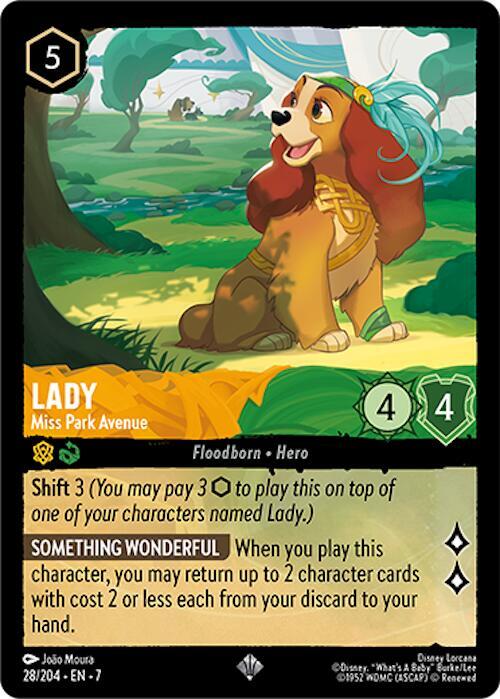 Lady, Miss Park Avenue (0028) - Cold Foil