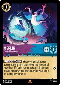 Merlin, Clever Clairvoyant (0067) - Cold Foil