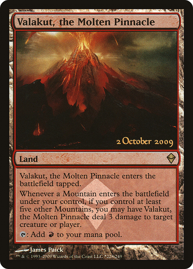 Valakut, the Molten Pinnacle (228) (Release) - Foil