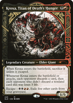 Kroxa, Titan of Death's Hunger (225) (Showcase) - Foil