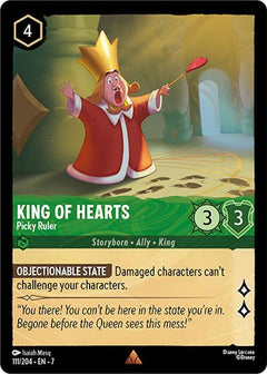 King of Hearts, Picky Ruler (0111) - Cold Foil