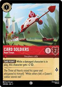 Card Soldiers, Royal Troops (0129)