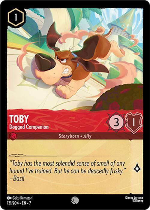 Toby, Dogged Companion (0131) - Cold Foil