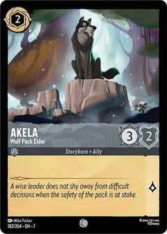 Akela, Wolf Pack Elder (0182) - Cold Foil