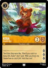 Koda, Smallish Bear (0034) - Cold Foil
