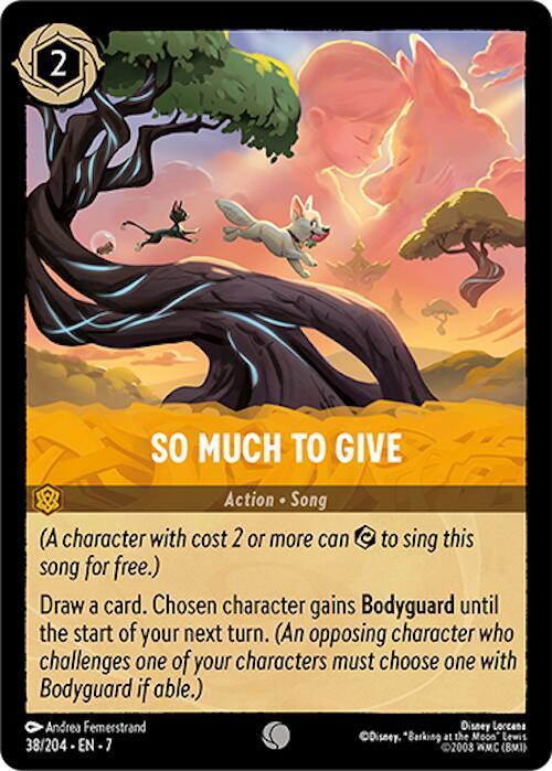 So Much To Give (0038) - Cold Foil