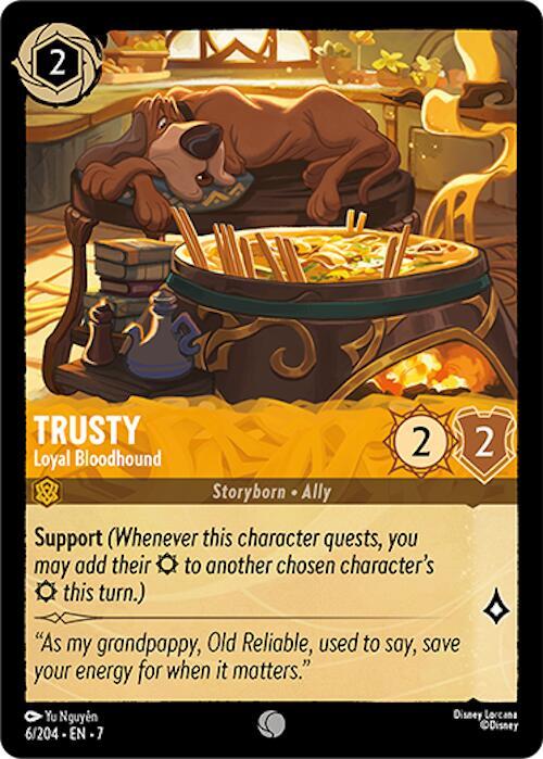 Trusty, Loyal Bloodhound (0006) - Cold Foil