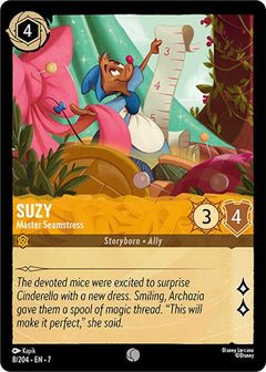 Suzy, Master Seamstress (0008) - Cold Foil