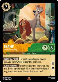 Tramp, Street-Smart Dog (0010) - Cold Foil
