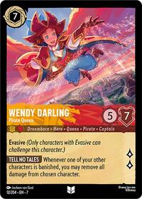 Wendy Darling, Pirate Queen (0012) - Cold Foil