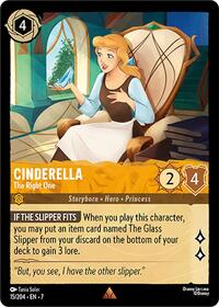Cinderella, The Right One (0015) - Cold Foil