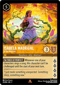 Isabela Madrigal, In the Moment (0025) - Cold Foil