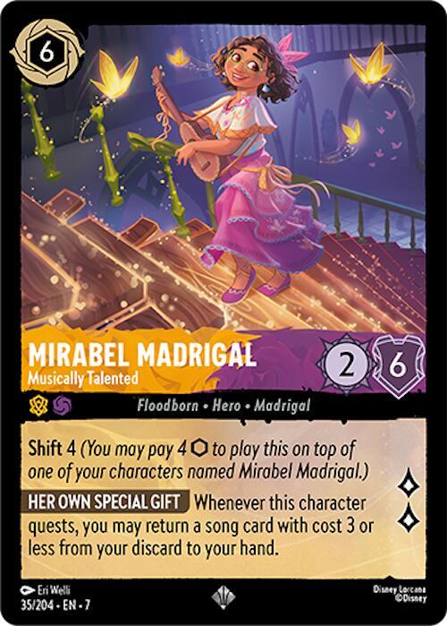 Mirabel Madrigal, Musically Talented (0035) - Cold Foil