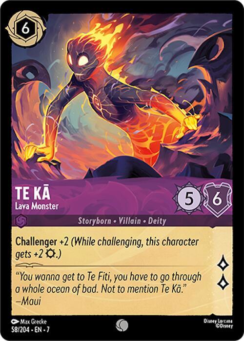 Te Ka, Lava Monster (0058) - Cold Foil