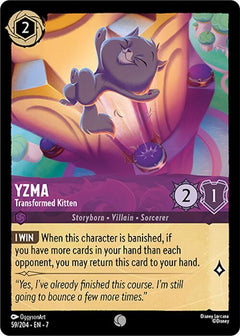 Yzma, Transformed Kitten (0059) - Cold Foil