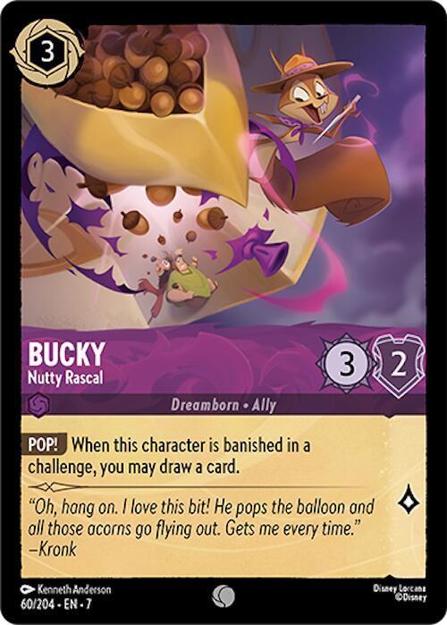 Bucky, Nutty Rascal (0060) - Cold Foil