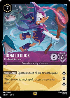 Donald Duck, Flustered Sorcerer (0073) - Cold Foil