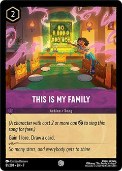 This is my Family (0081) - Cold Foil