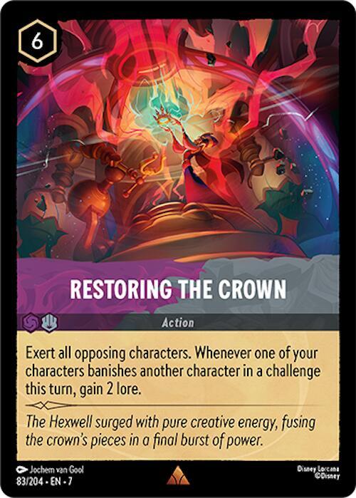 Restoring the Crown (0083) - Cold Foil