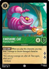 Cheshire Cat, Perplexing Feline (0091) - Cold Foil