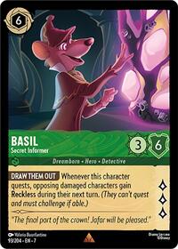 Basil, Secret Informer (0093) - Cold Foil