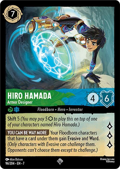 Hiro Hamada, Armor Designer (0096) - Cold Foil